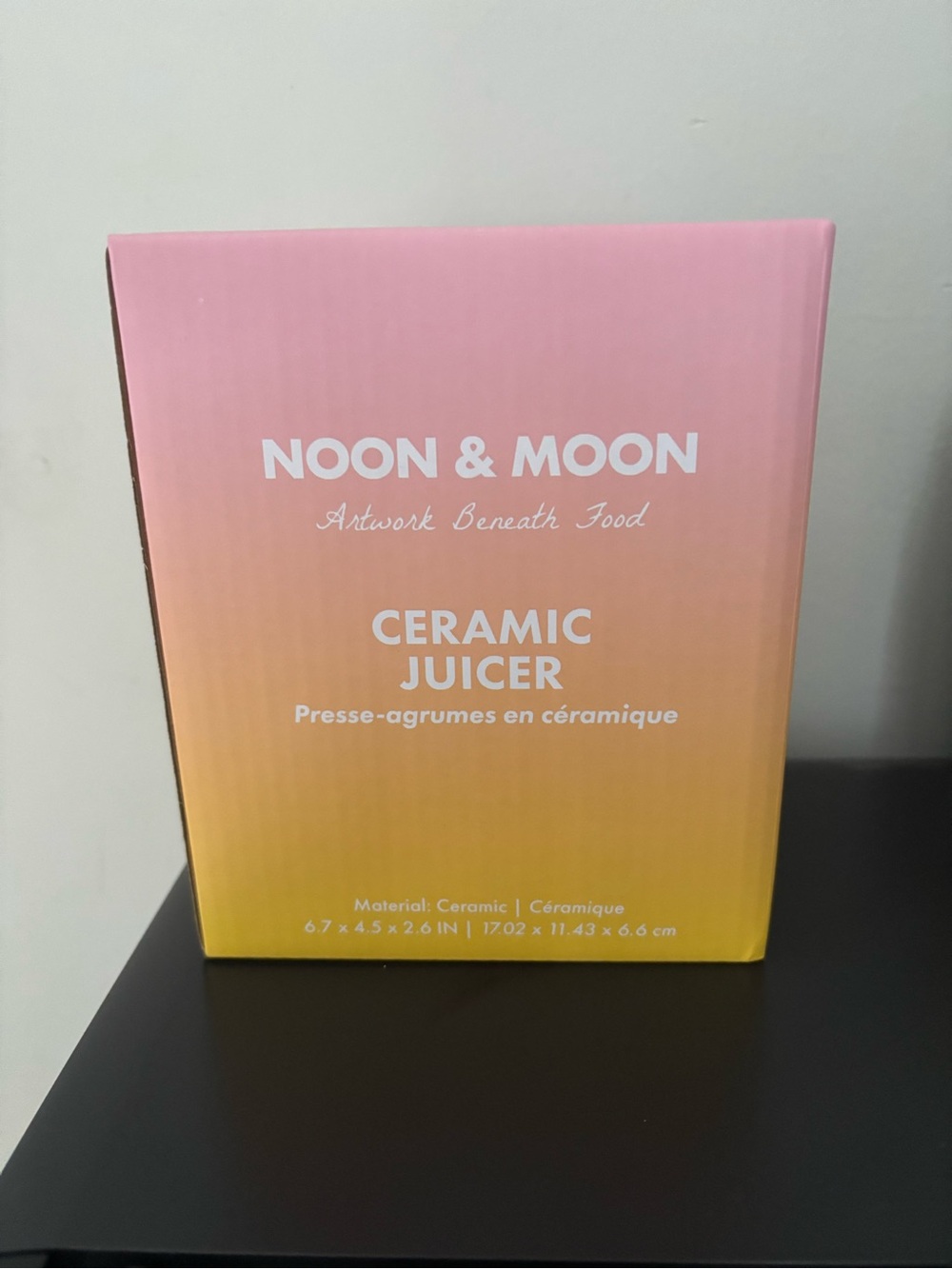 Pink Ceramic Juicer